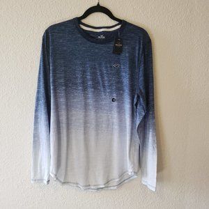 🌸New - Men's Hollister Long Sleeve Tee Shirt Sz M